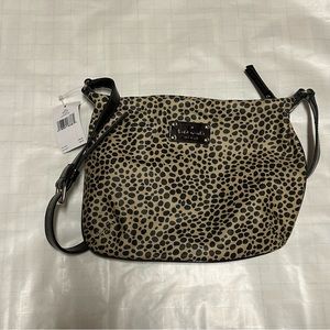NWT Kate Spade Leopard Print Crossbody Handbag